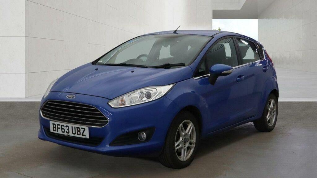 Ford Fiesta Hatchback 1.0 Zetec Euro 5 Ss 201363 BF63UBZ Blue #4
