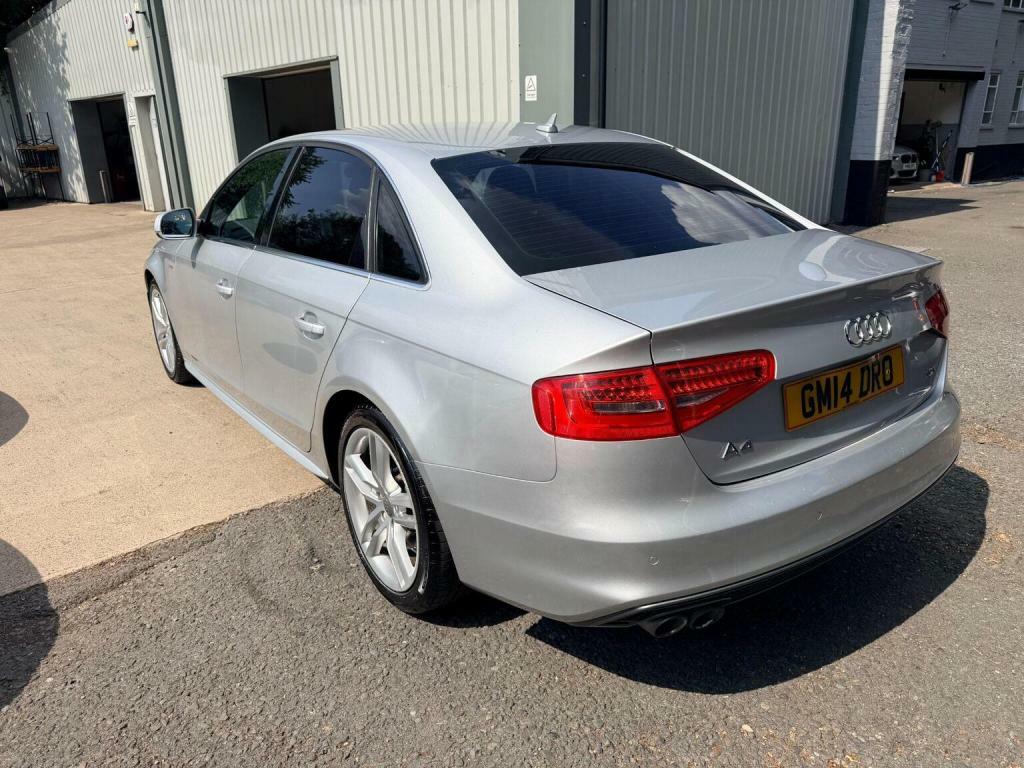 Audi A4 2014 2.0 Tdi Black Edition Saloon Manua Black #58