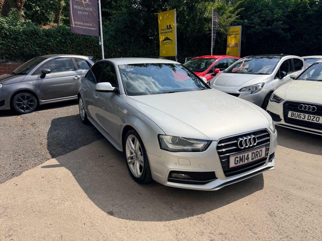 Audi A4 2014 2.0 Tdi Black Edition Saloon Manua Black #57