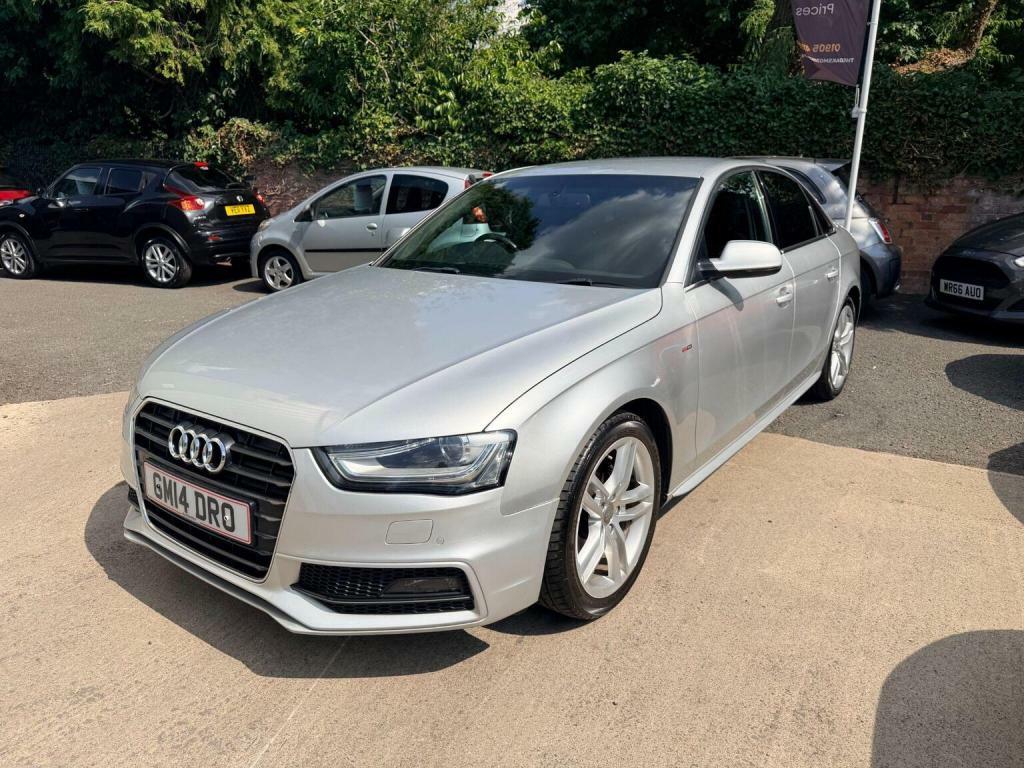 Audi A4 2014 2.0 Tdi Black Edition Saloon Manua Black #60