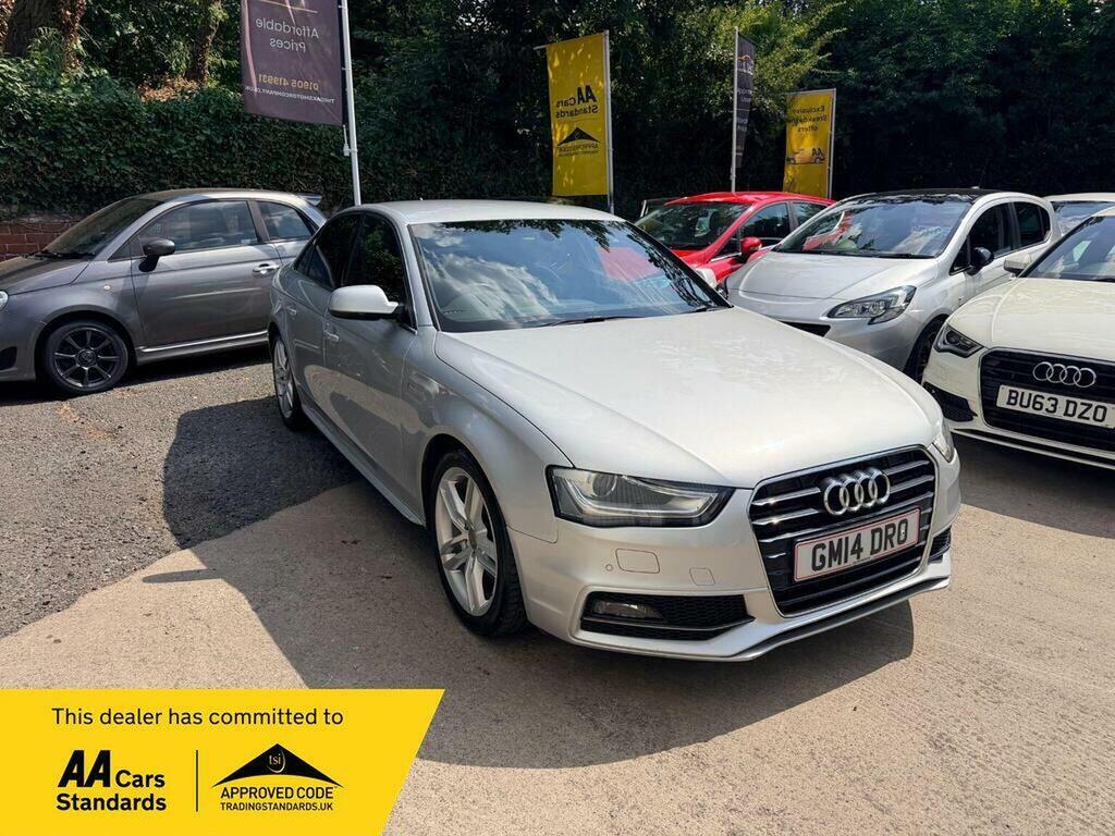 Audi A4 2.0 Tdi S Line Multitronic Euro 5 Ss Silver