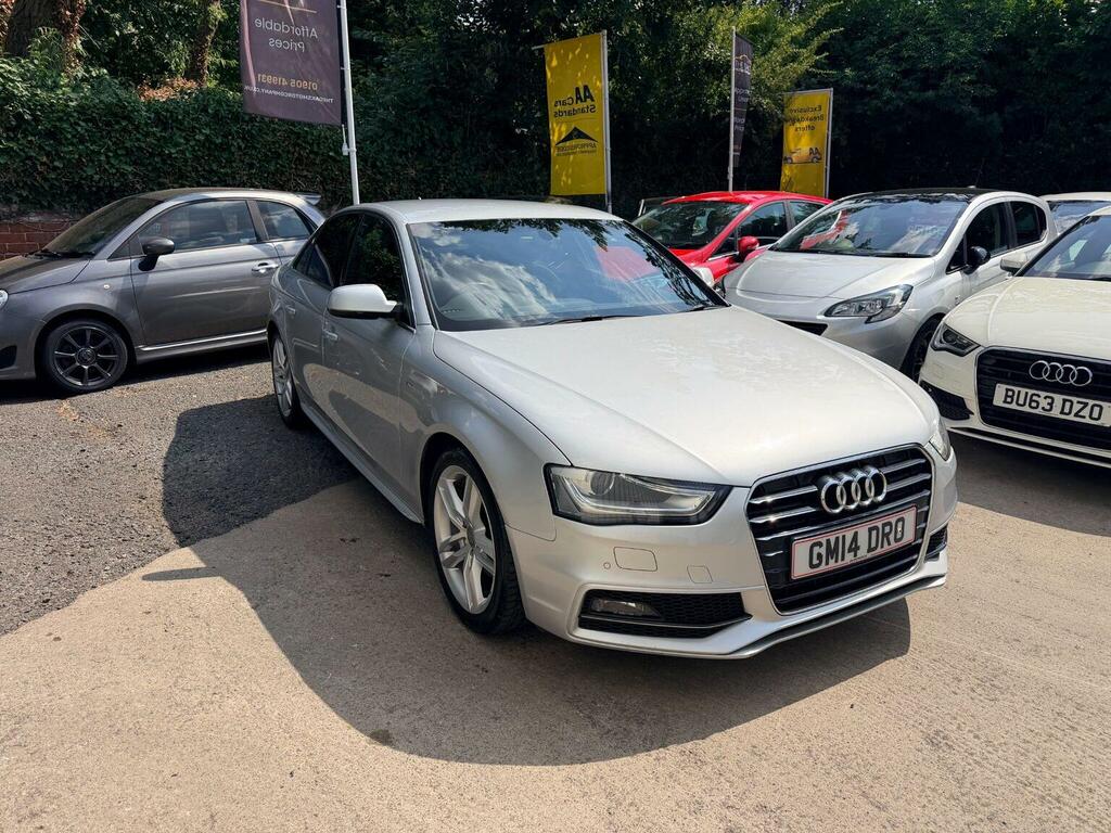 Audi A4 2.0 Tdi S Line Multitronic Euro 5 Ss Silver #2