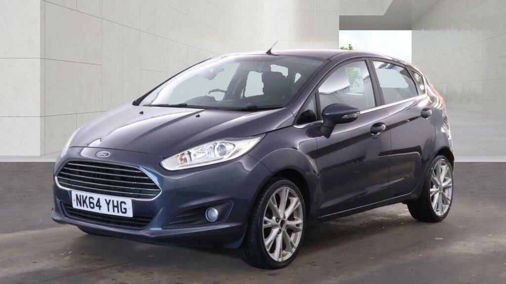Ford Fiesta Hatchback 1.25 Zetec Euro 5 201464 Grey #4