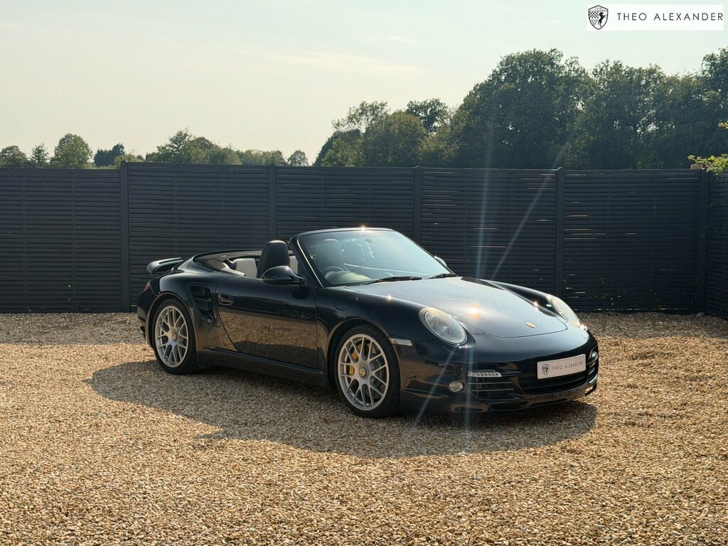 Porsche 911 3.8 997 Turbo S Cabriolet Pdk Black