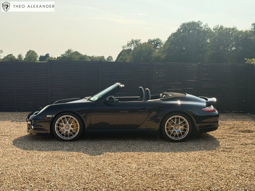 Porsche 911 3.8 997 Turbo S Cabriolet Pdk Black #3