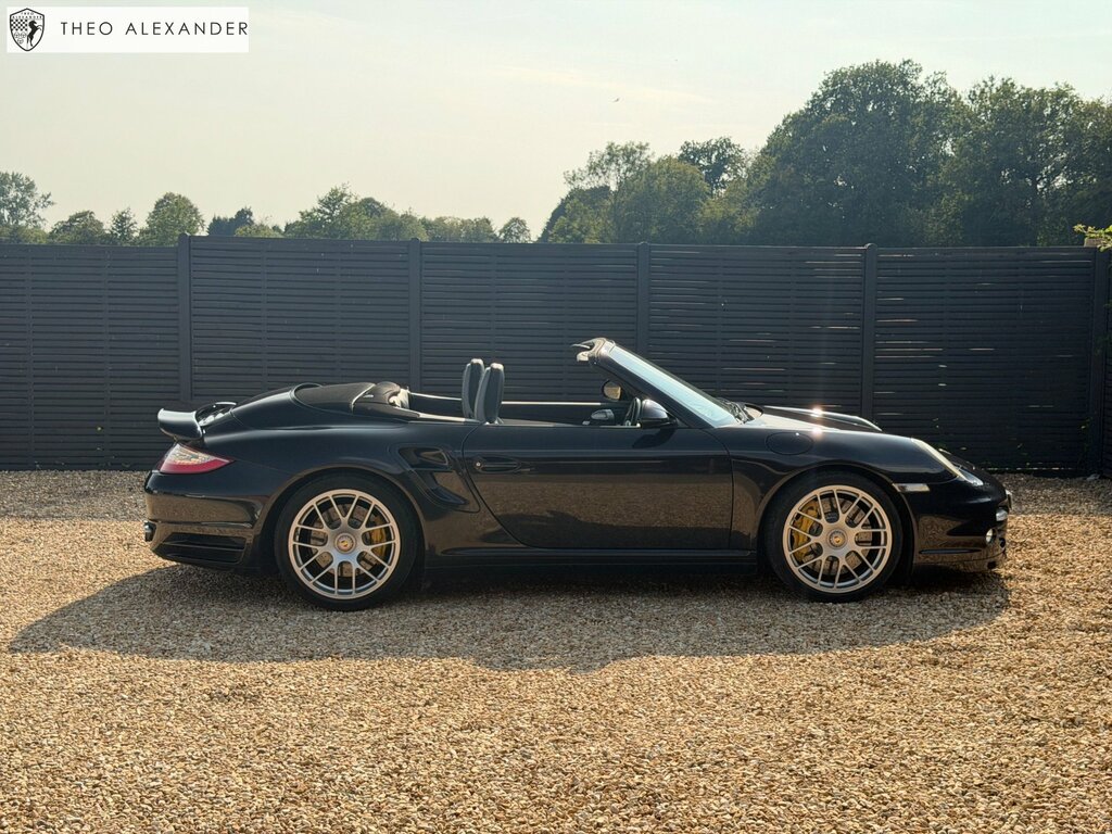 Porsche 911 3.8 997 Turbo S Cabriolet Pdk Black #2
