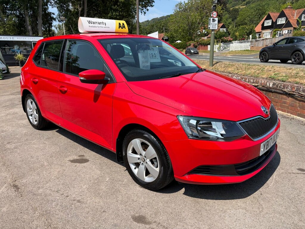 Skoda Fabia 1.2 Tsi Se Euro 6 Ss Red