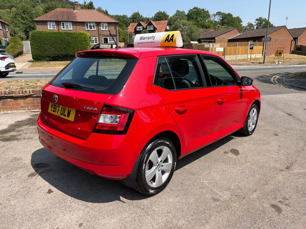Skoda Fabia 1.2 Tsi Se Euro 6 Ss Red #5