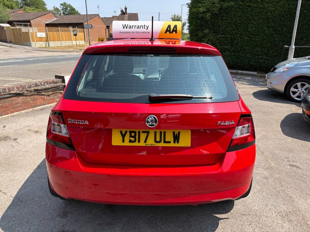 Skoda Fabia 1.2 Tsi Se Euro 6 Ss Red #6