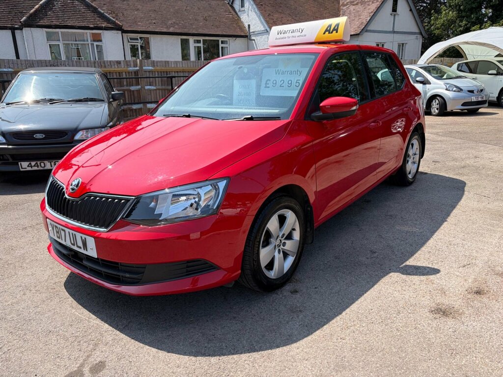 Skoda Fabia 1.2 Tsi Se Euro 6 Ss Red #3