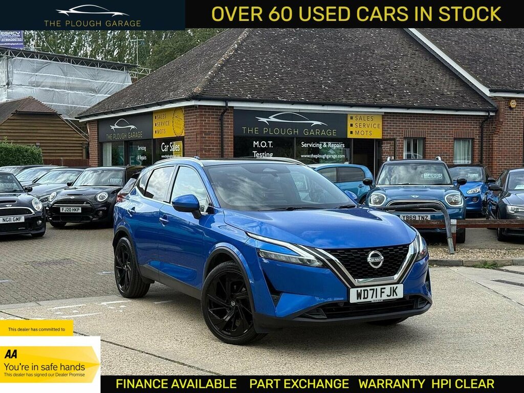 Nissan Qashqai 1.3 Dig-t Mhev Tekna Suv Hybrid Blue
