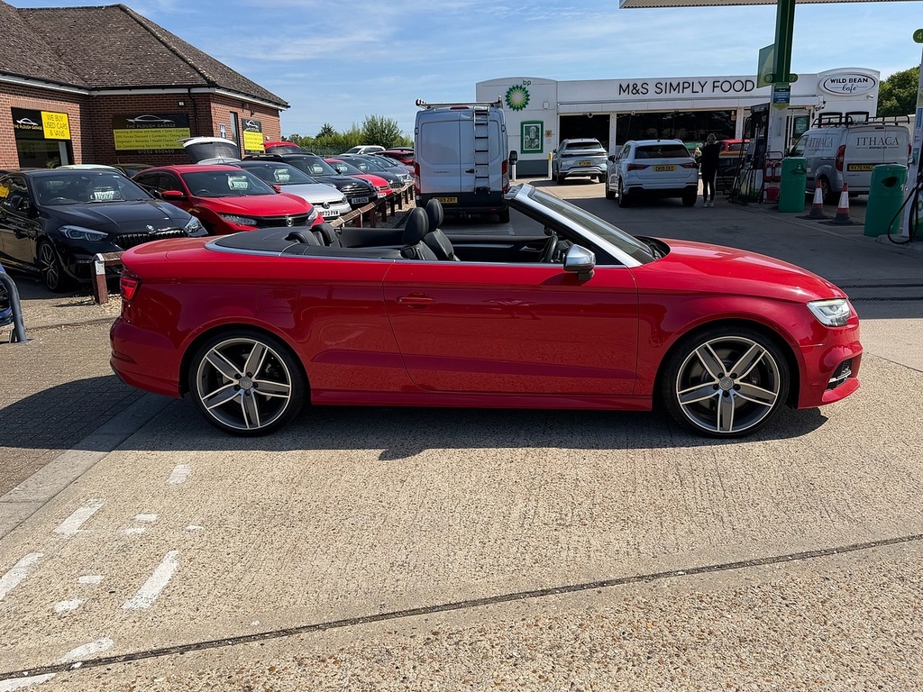 Audi S3 2.0 Tfsi Cabriolet S Tronic Quattro Eur VL19RNZ Red #4