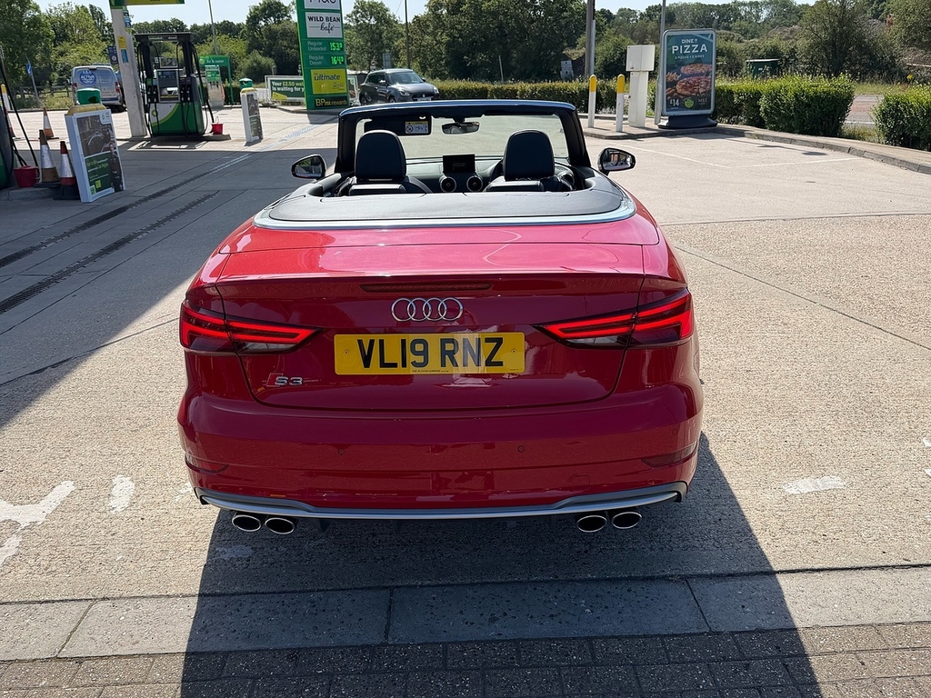 Audi S3 2.0 Tfsi Cabriolet S Tronic Quattro Eur VL19RNZ Red #6