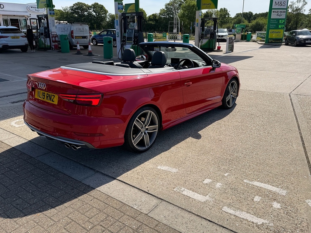 Audi S3 2.0 Tfsi Cabriolet S Tronic Quattro Eur VL19RNZ Red #5