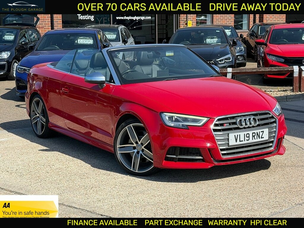 Audi S3 2.0 Tfsi Cabriolet S Tronic Quattro Eur Red