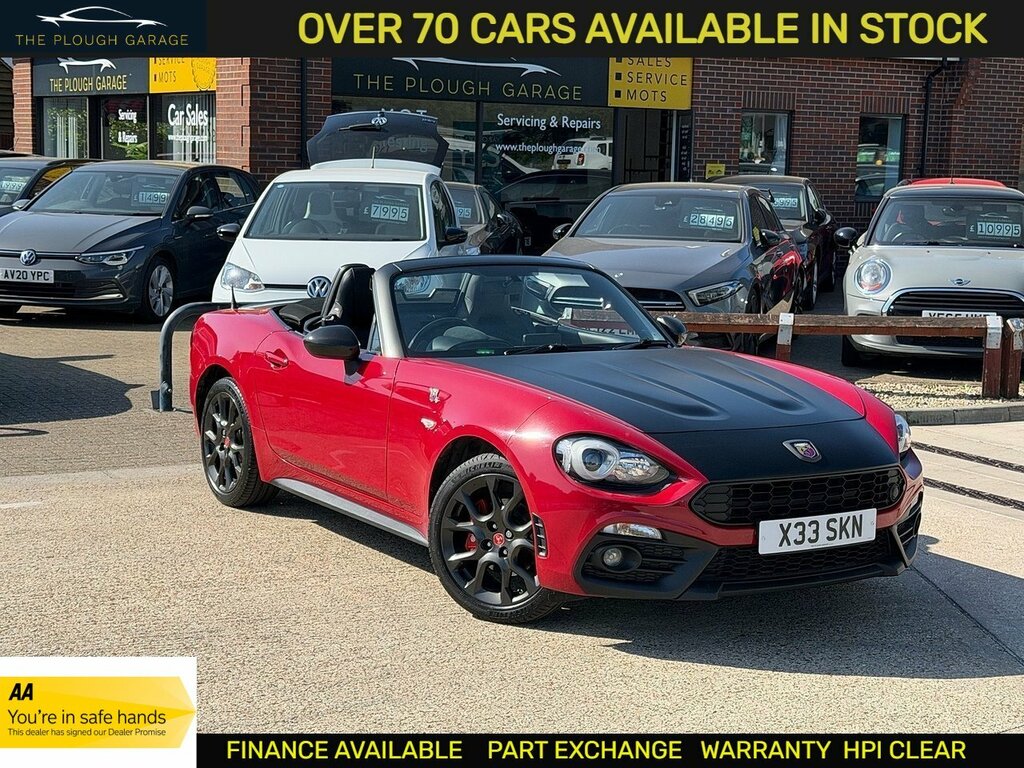 Abarth 124 Spider 1.4 Multiair Convertible Euro 6 1 Red