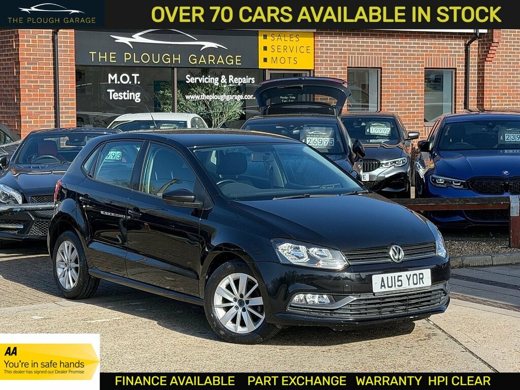 Volkswagen Polo 1.2 Tsi Bluemotion Tech Se Hatchback Ma Black