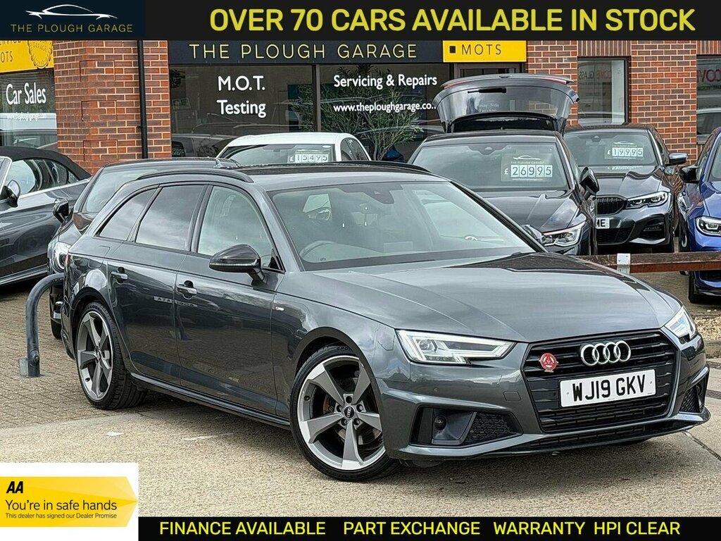 Audi A4 Avant 2.0 Tfsi 40 Black Edition S Tronic Euro 6 Ss Grey
