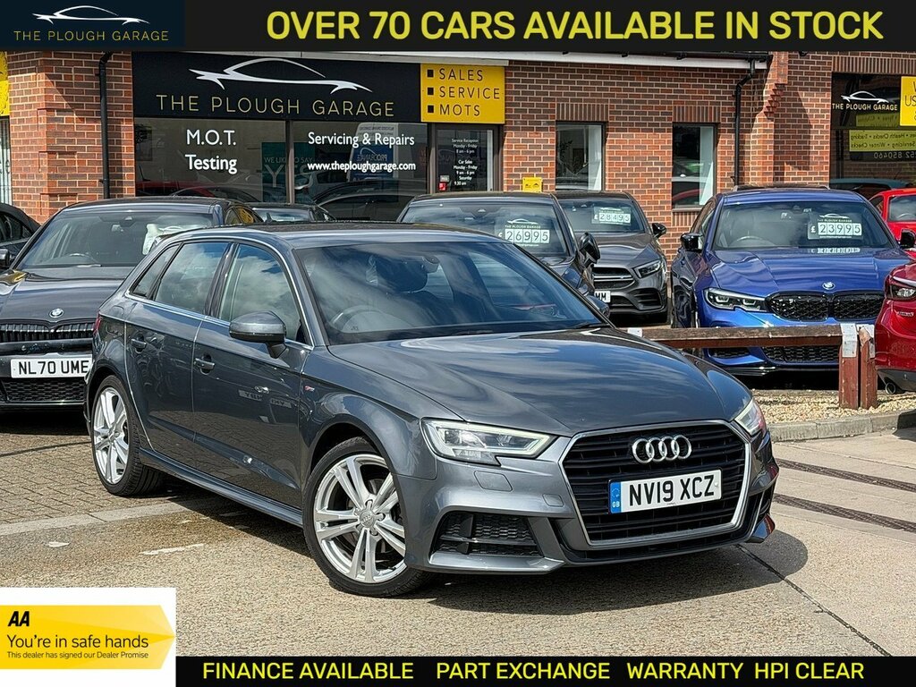 Audi A3 1.5 Tfsi Cod 35 S Line Sportback S Tron Grey
