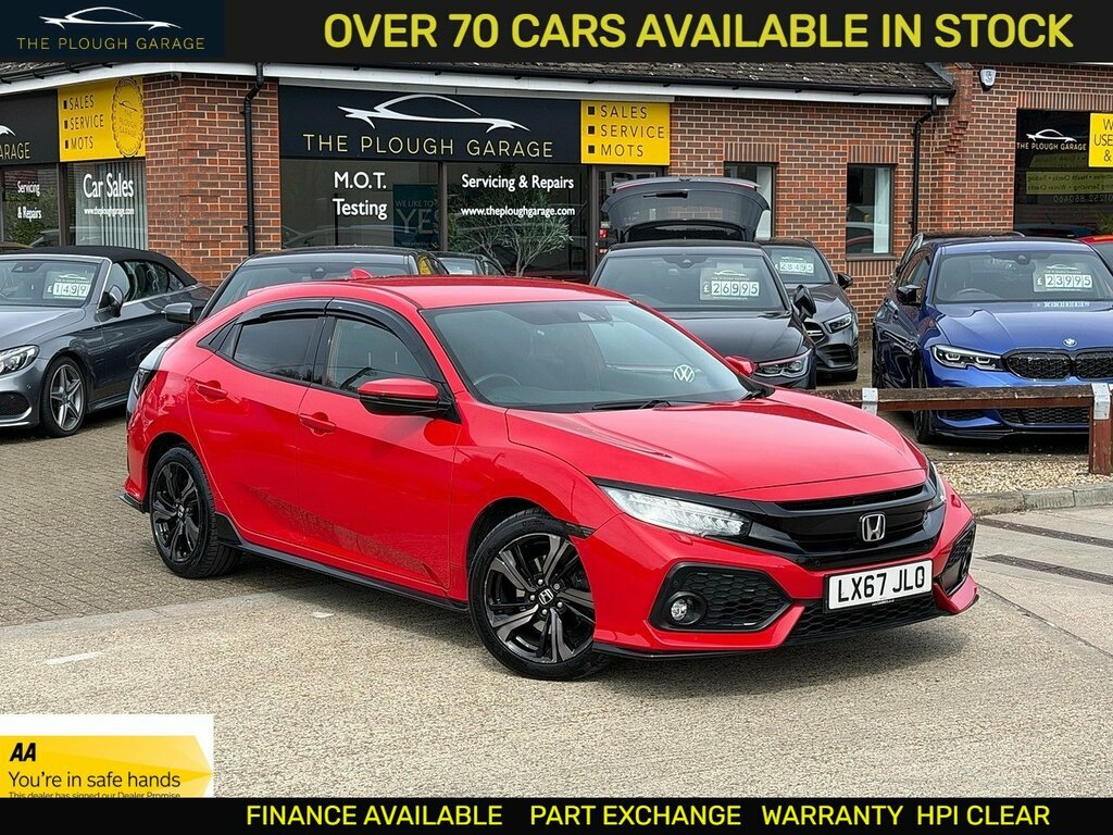 Honda Civic 1.5 Vtec Turbo Sport Hatchback E Red