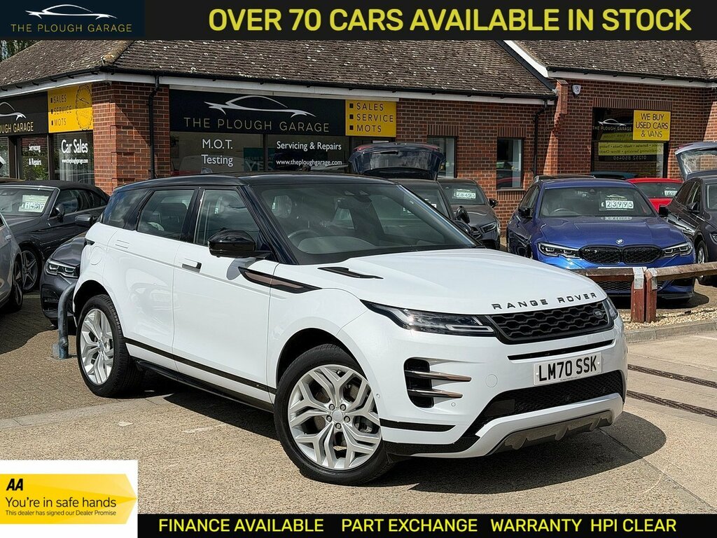 Land Rover Range Rover Evoque 1.5 P300e 12.2Kwh R-dynamic Se Suv Plug White