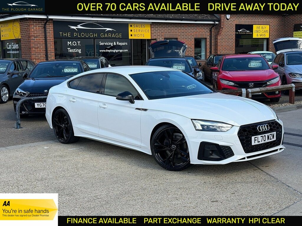 Audi A5 2.0 Tfsi 40 Edition 1 Sportback S Troni White
