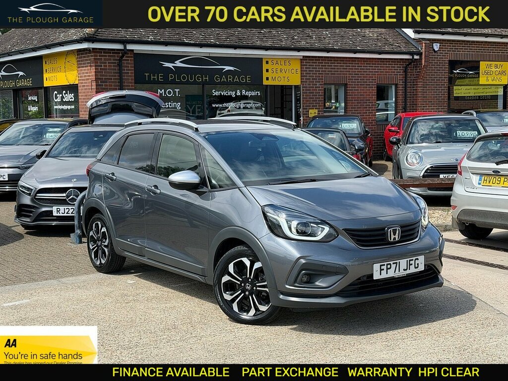 Honda Jazz 1.5 H I-mmd Crosstar Ex Hatchback Hybri Grey
