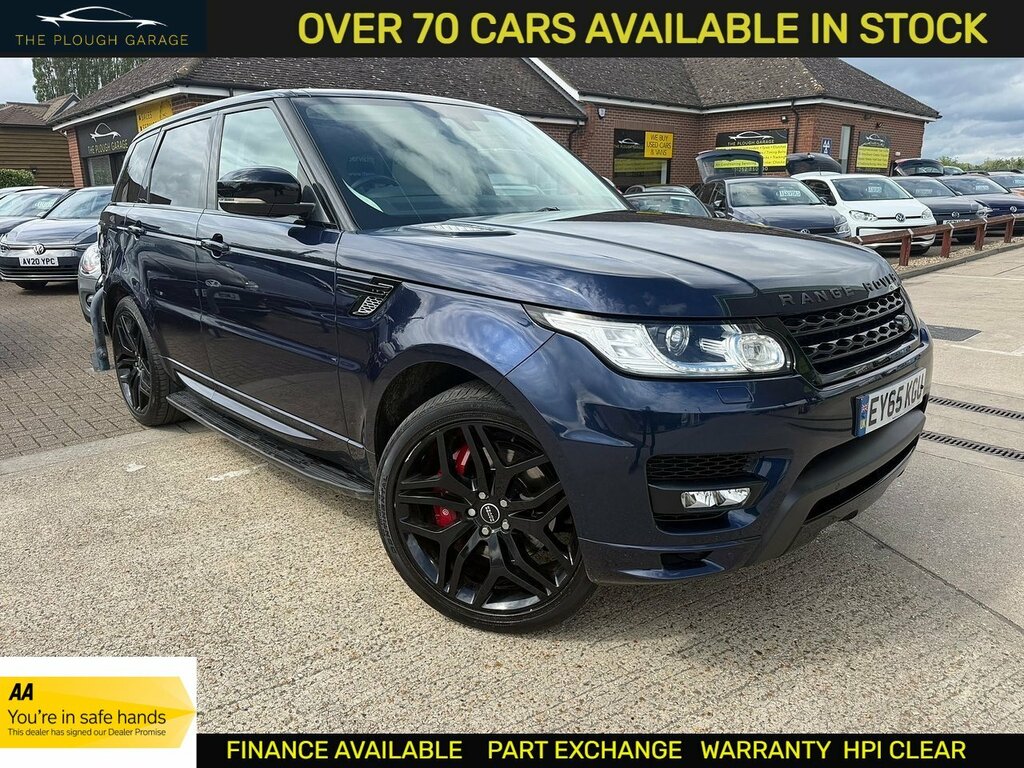Land Rover Range Rover Sport 5.0 V8 Dynamic Suv 4 EY65KGU Blue