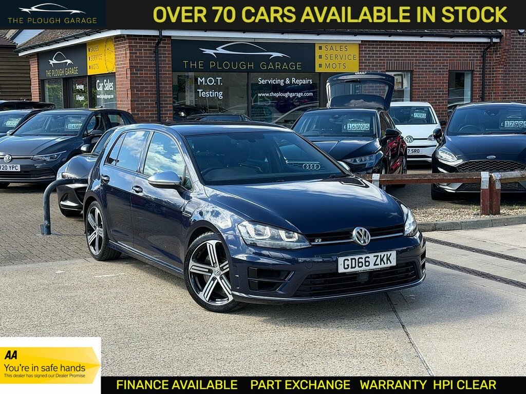 Volkswagen Golf 2.0 Tsi Bluemotion Tech R Hatchback Man Blue