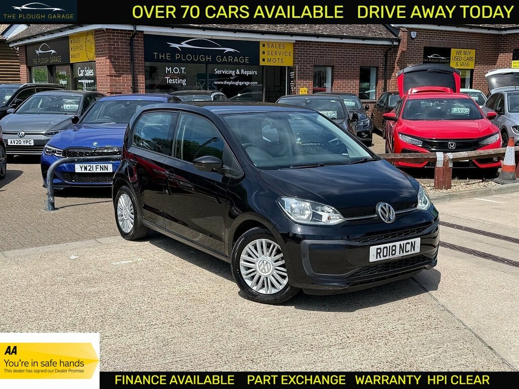 Volkswagen Up 1.0 Move Up Hatchback Asg Euro 6 Ss Black