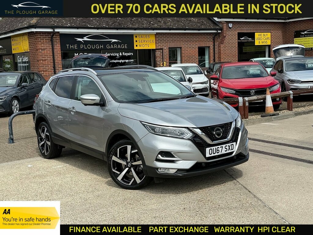 Nissan Qashqai 1.2 Dig-t Tekna Suv Xtron Euro 6 Ss Silver
