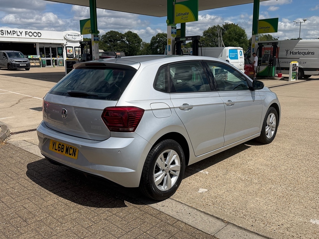 Volkswagen Polo 1.0 Evo Se Hatchback Euro 6 Ss YL68WCN Silver #5