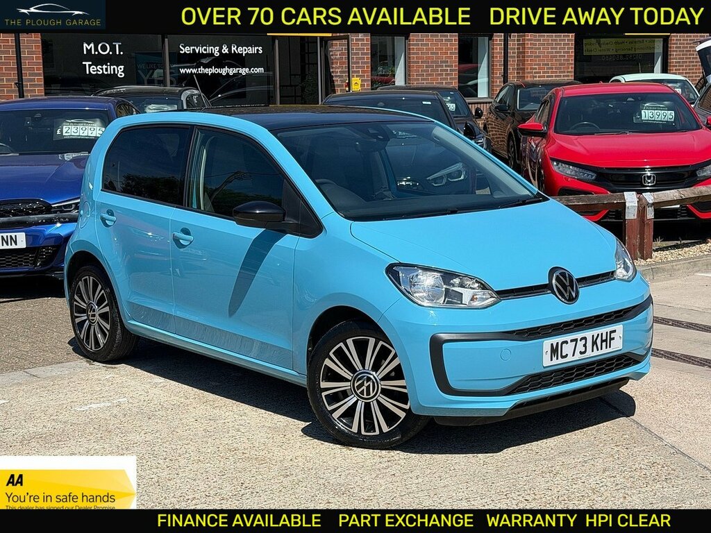 Volkswagen Up 1.0 Black Edition Hatchback Euro Blue