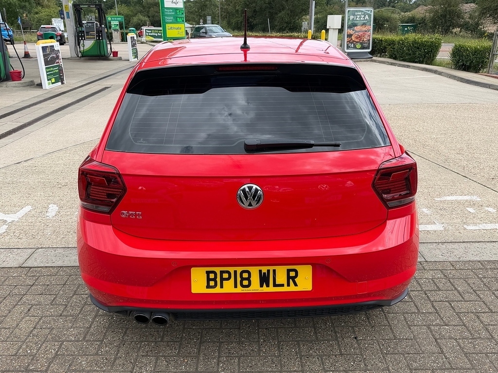 Volkswagen Polo 2.0 Tsi Gti Hatchback Dsg Euro 6 Ss Red #5