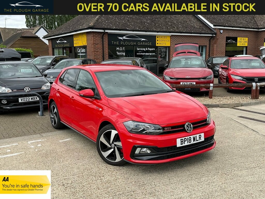 Volkswagen Polo 2.0 Tsi Gti Hatchback Dsg Euro 6 Ss Red