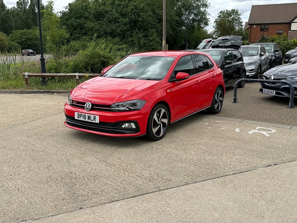 Volkswagen Polo 2.0 Tsi Gti Hatchback Dsg Euro 6 Ss Red #2
