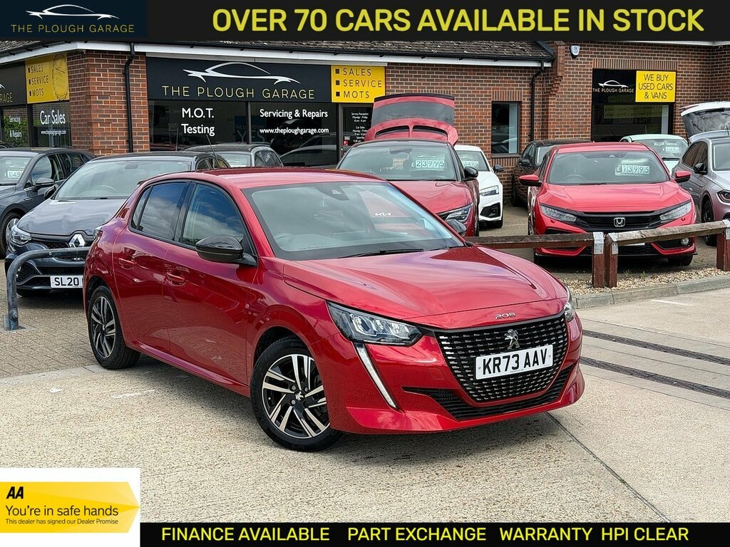 Peugeot 208 1.2 Puretech Allure Premium Hatchback Red