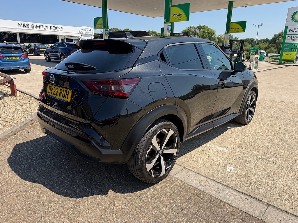 Nissan Juke 1.0 Dig-t Tekna Suv Dct Euro 6 S DY22RUH Black #5