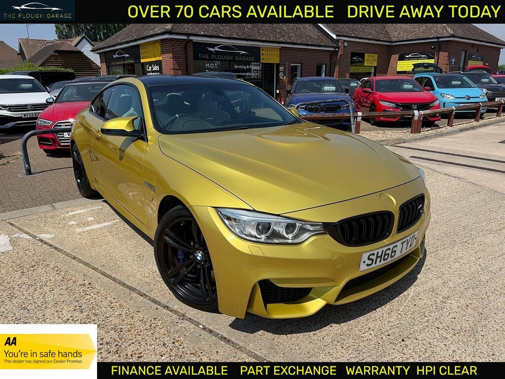 BMW M4 3.0 Biturbo Coupe Dct Euro 6 Ss 431 Yellow