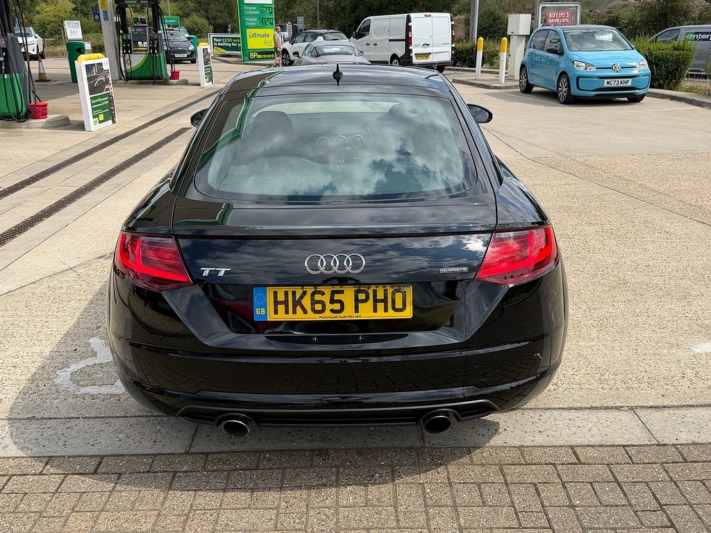 Audi TT 2.0 Tfsi Sport Coupe S Tronic Quattro E HK65PHO Black #5