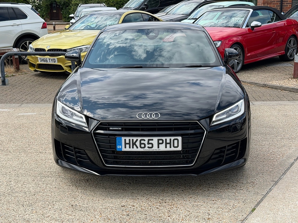 Audi TT 2.0 Tfsi Sport Coupe S Tronic Quattro E HK65PHO Black #2