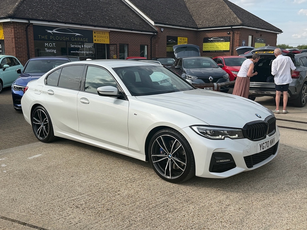 BMW 3 Series 2.0 320I M Sport Saloon Euro 6 S YG70NMV White #3