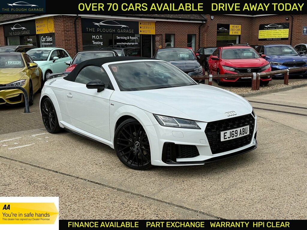 Audi TT 2.0 Tfsi 40 Black Edition Roadster S Tr White