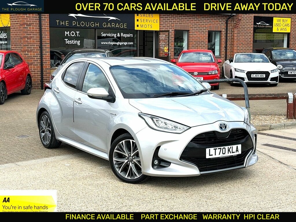 Toyota Yaris 1.5 Vvt-h Excel Hatchback Hybrid E-cvt Silver