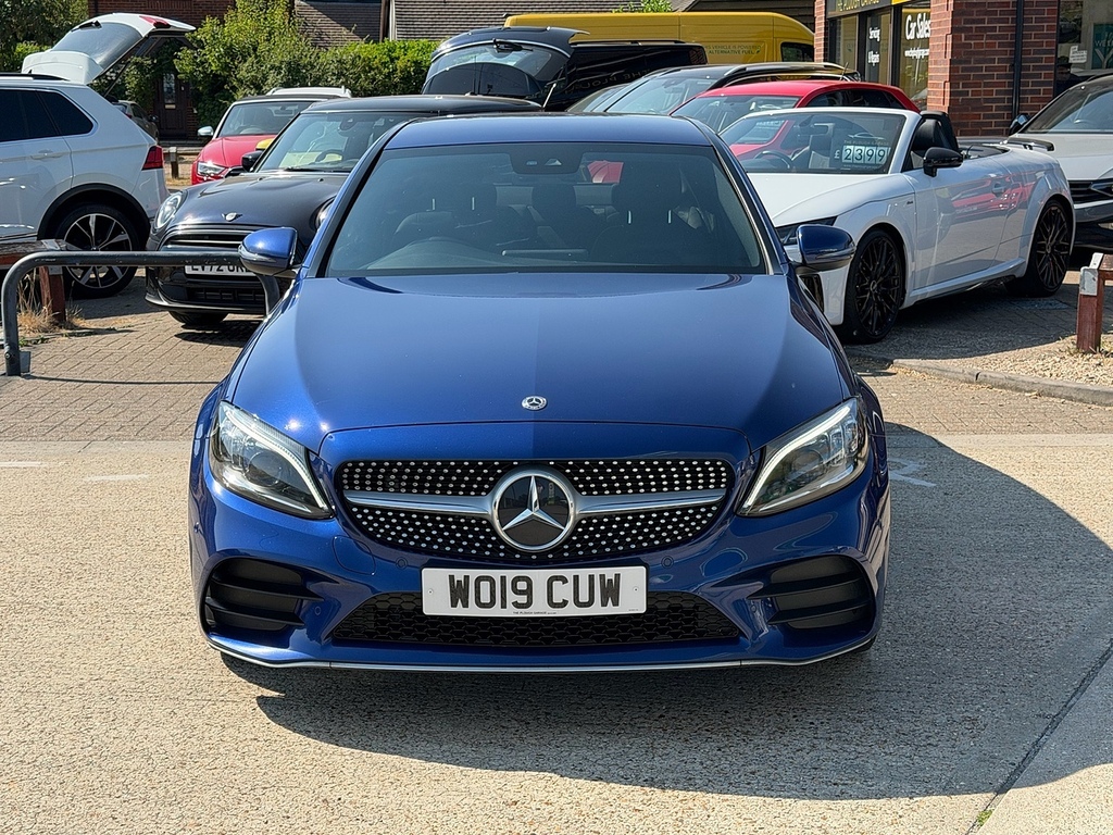 Mercedes-Benz C Class 2.0 C300d Amg Line Premium Saloon G-t Blue #3
