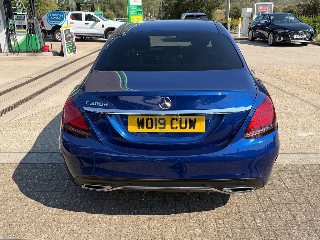 Mercedes-Benz C Class 2.0 C300d Amg Line Premium Saloon G-t Blue #6