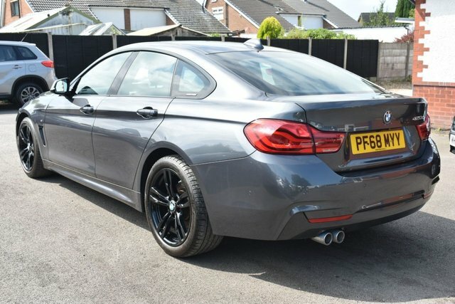 BMW 4 Series Gran Coupe 420D M Sport Hatchback PF68MYY Grey #5