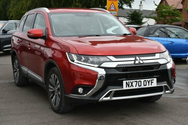 Mitsubishi Outlander Mivec Exceed Suv Red