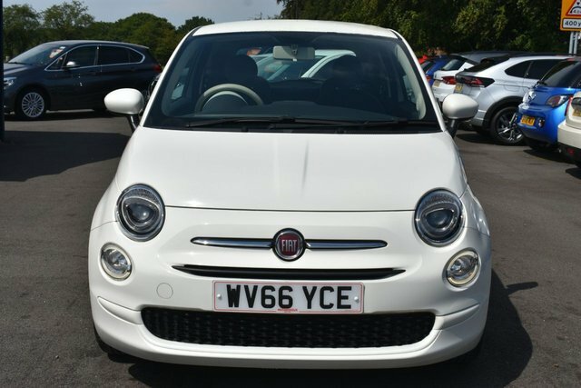 Fiat 500 Eco Pop Star Hatchback White #3
