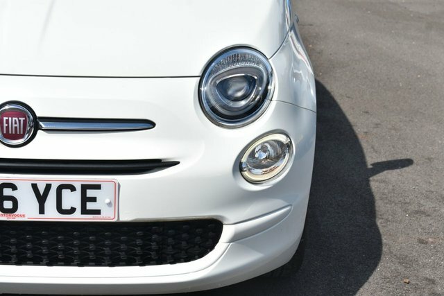 Fiat 500 Eco Pop Star Hatchback White #5